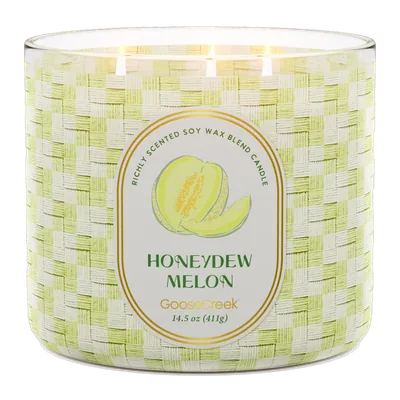 Honeydew Melon candle by Goose Creek