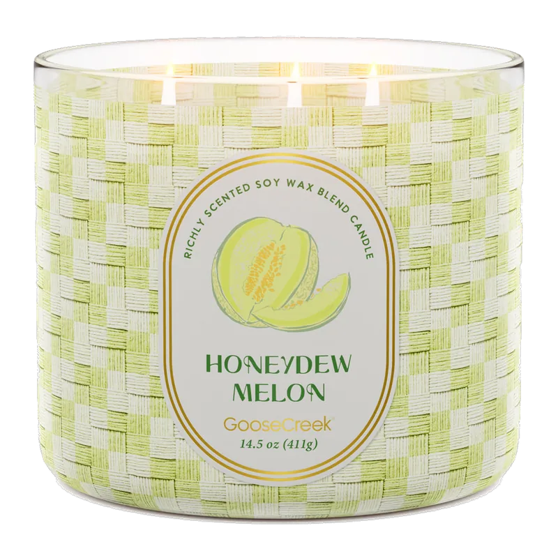 Honeydew Melon candle by Goose Creek