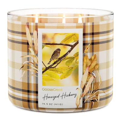 Honeyed Hickory candle by Goose Creek