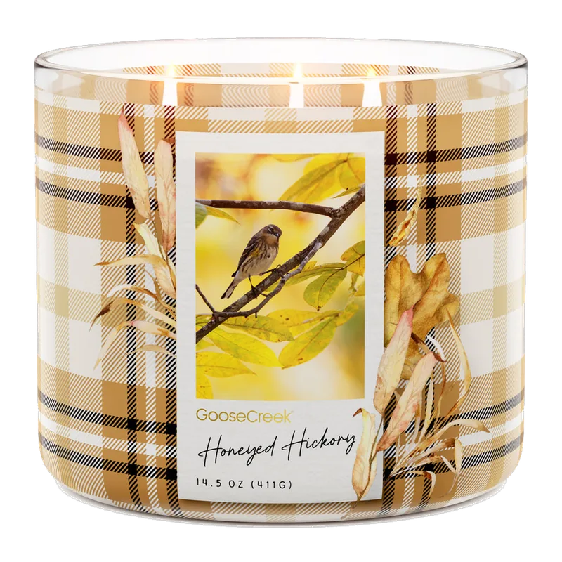 Honeyed Hickory candle by Goose Creek