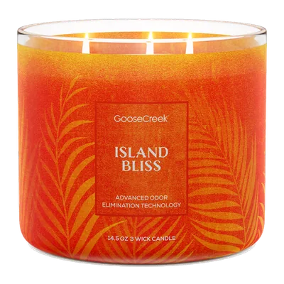 Island Bliss Odor Eliminating candle by Goose Creek