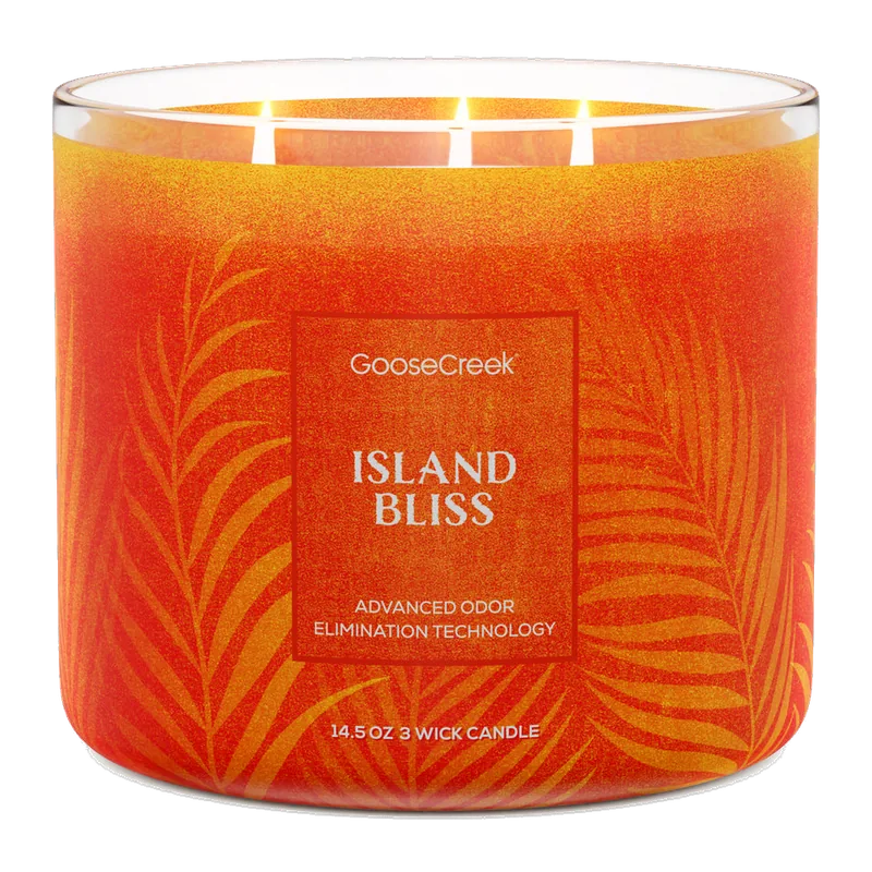 Island Bliss Odor Eliminating candle by Goose Creek