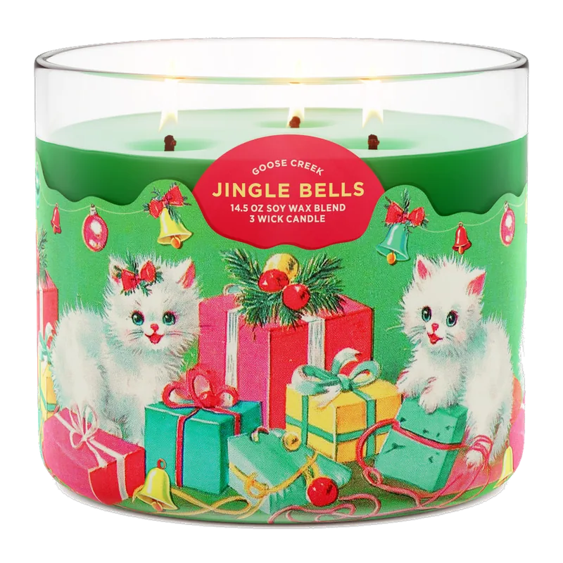 Jingle Bells candle by Goose Creek
