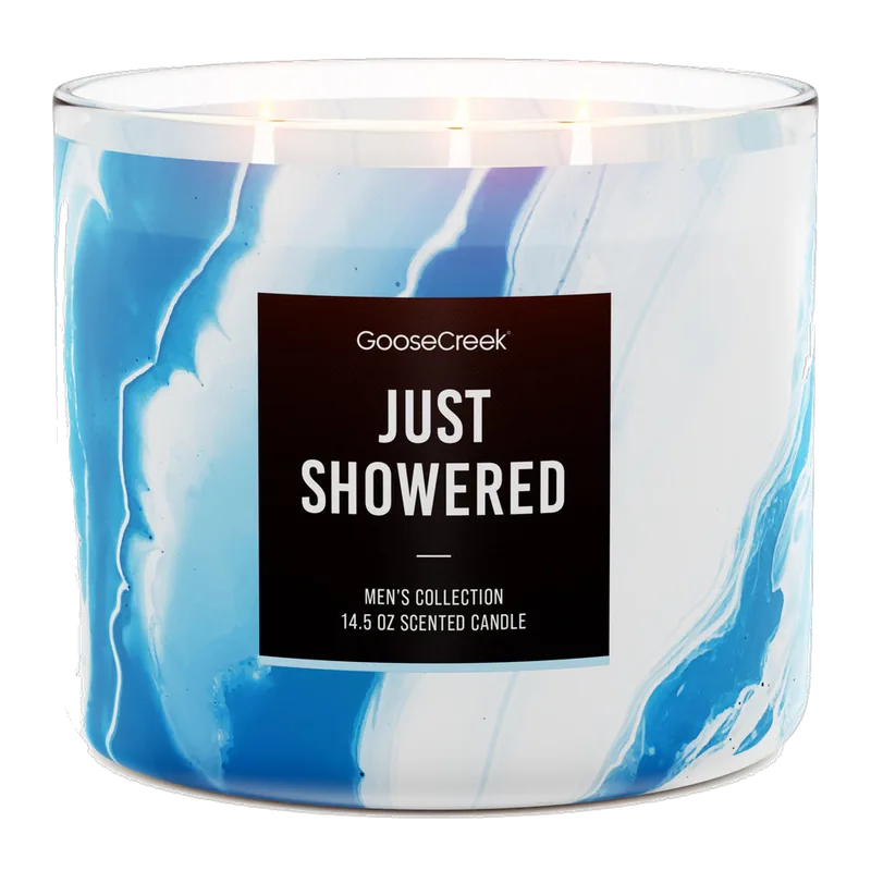 Just Showered candle by Goose Creek