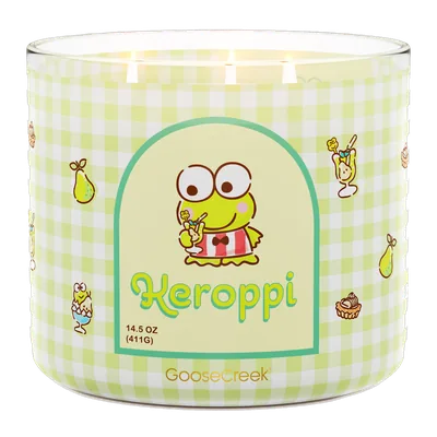 Keroppi candle by Goose Creek