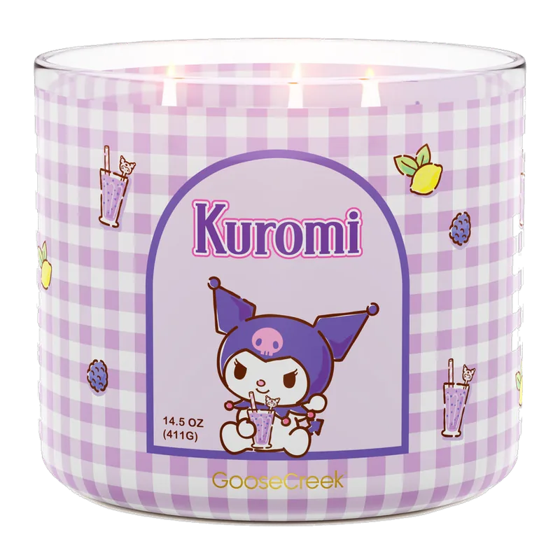 Kuromi candle by Goose Creek