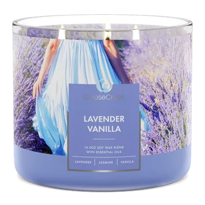Lavender & Vanilla candle by Goose Creek