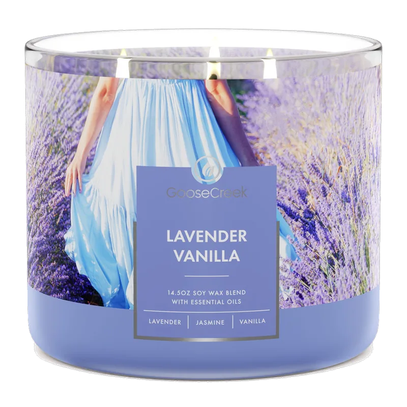 Lavender & Vanilla candle by Goose Creek