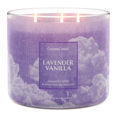 Lavender Vanilla Odor Eliminating candle by Goose Creek