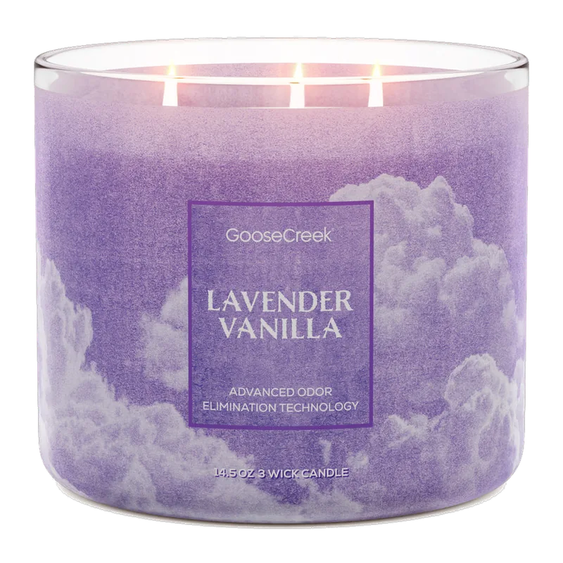 Lavender Vanilla Odor Eliminating candle by Goose Creek