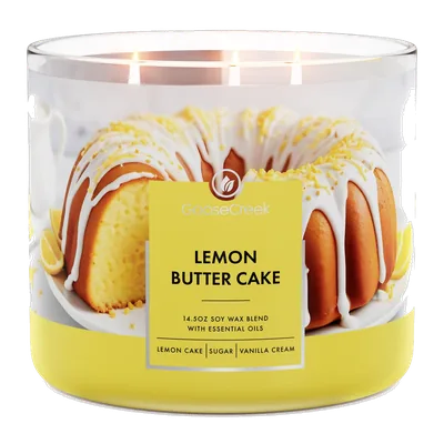 Lemon Butter Cake candle by Goose Creek
