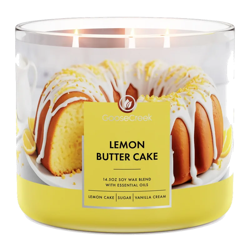Lemon Butter Cake candle by Goose Creek