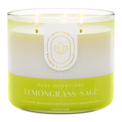 Lemongrass & Sage candle by Goose Creek