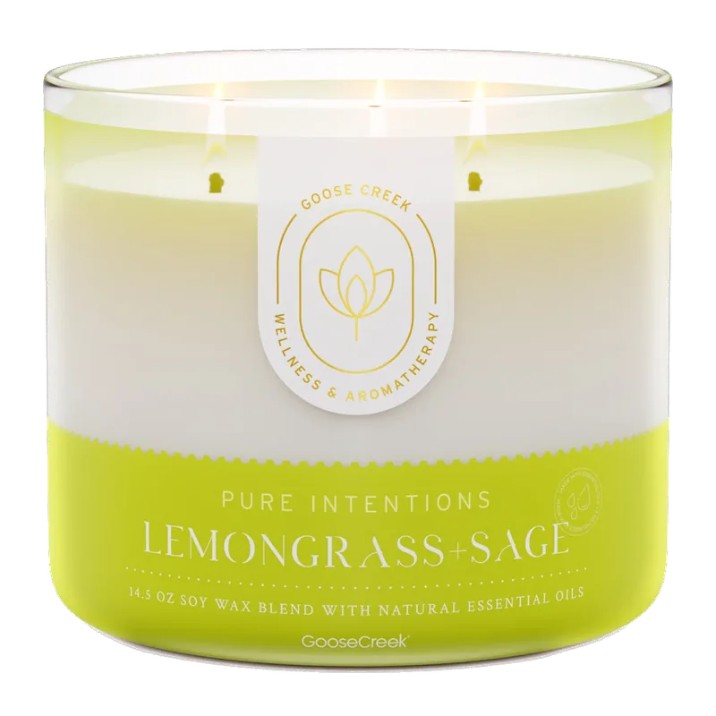 Lemongrass & Sage candle by Goose Creek