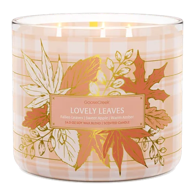Lovely Leaves candle by Goose Creek