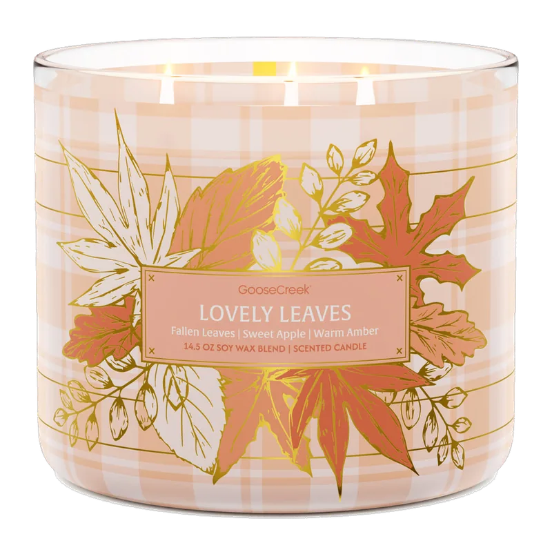 Lovely Leaves candle by Goose Creek