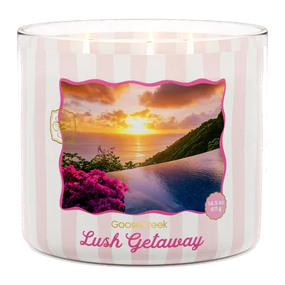 Lush Getaway candle by Goose Creek
