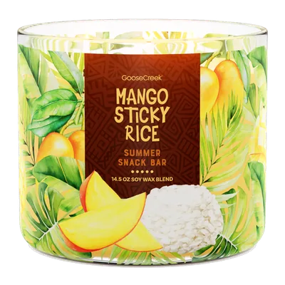 Mango Sticky Rice candle by Goose Creek