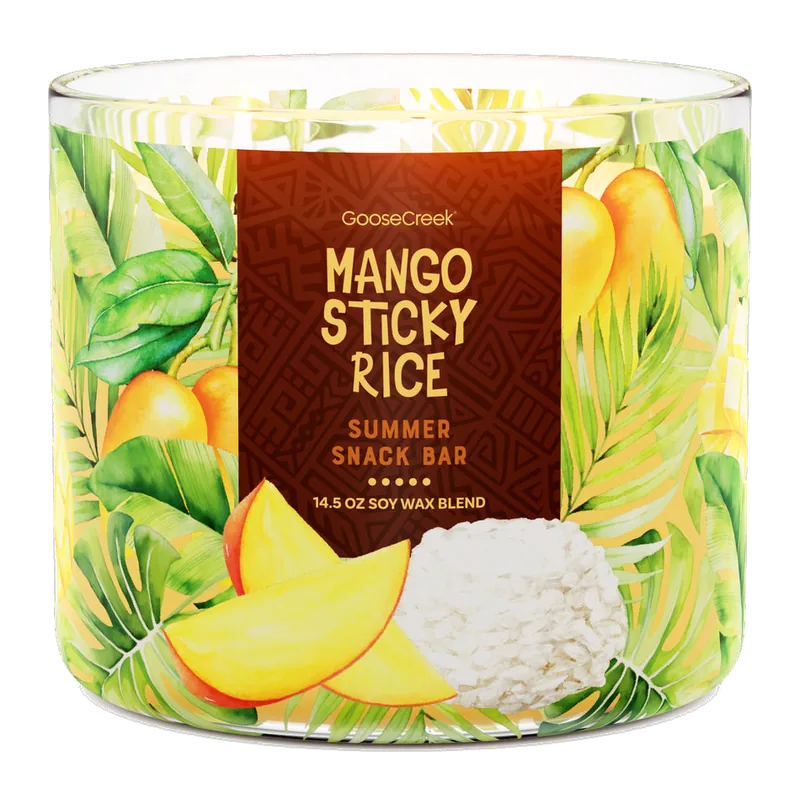 Mango Sticky Rice candle by Goose Creek