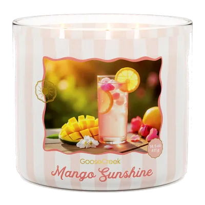 Mango Sunshine candle by Goose Creek