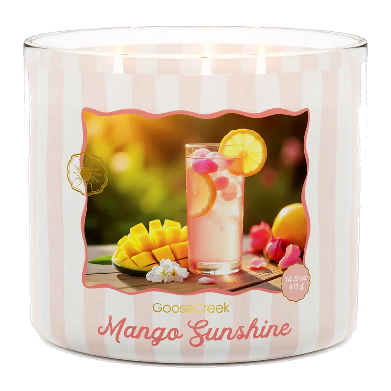Mango Sunshine candle by Goose Creek