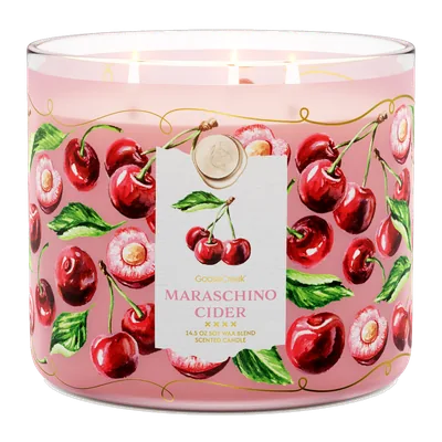 Maraschino Cider candle by Goose Creek