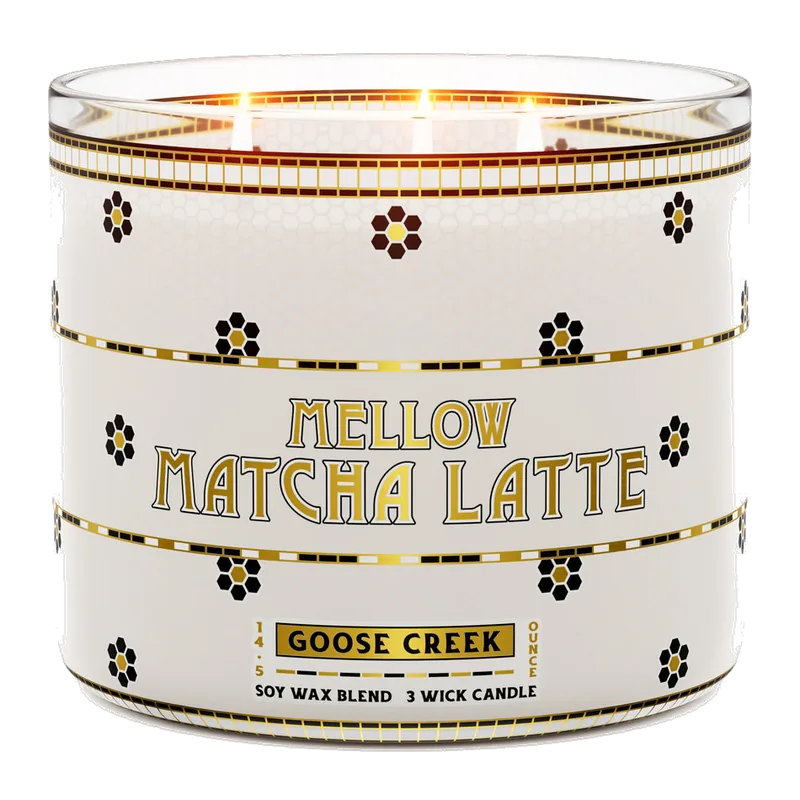 Mellow Matcha Latte candle by Goose Creek