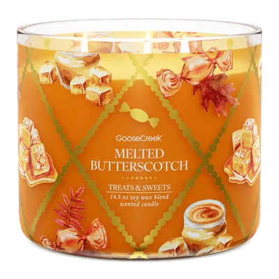 Melted Butterscotch candle by Goose Creek