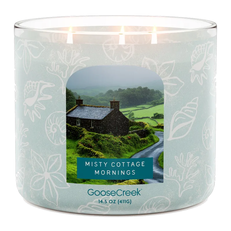 Misty Cottage Mornings candle by Goose Creek