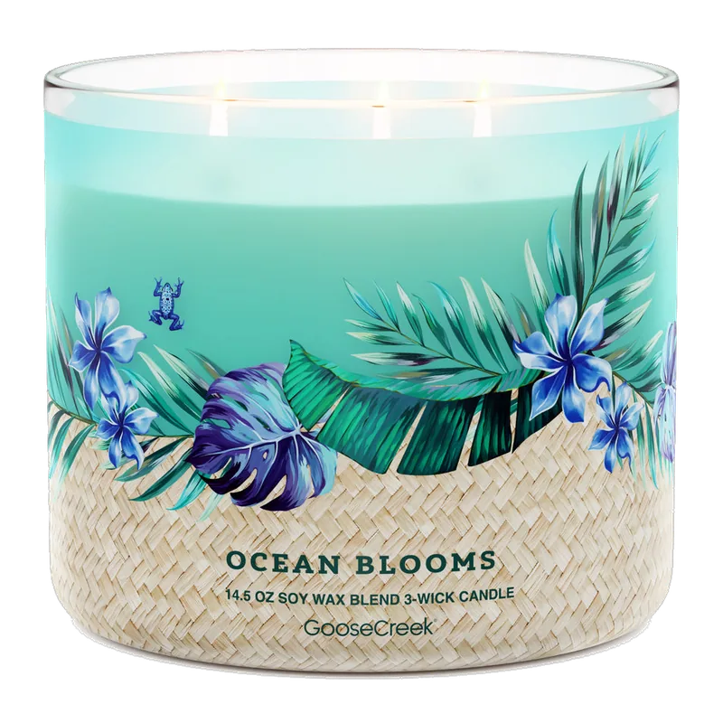 Ocean Blooms candle by Goose Creek