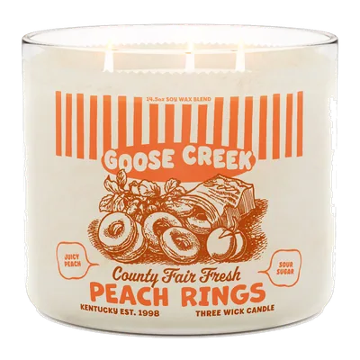 Peach Rings candle by Goose Creek