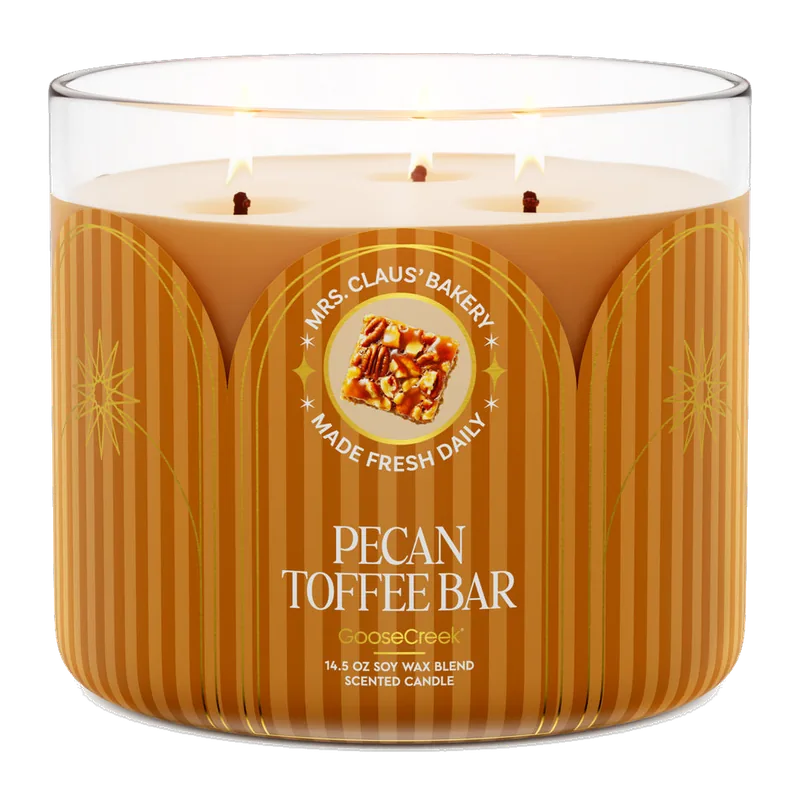 Pecan Toffee Bar candle by Goose Creek