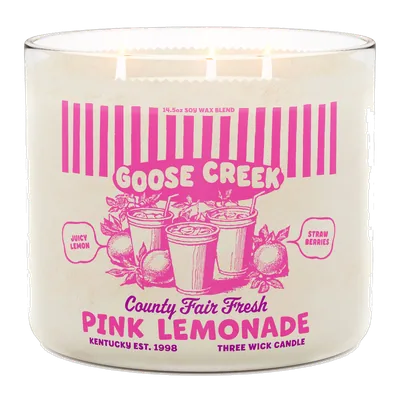 Pink Lemonade candle by Goose Creek