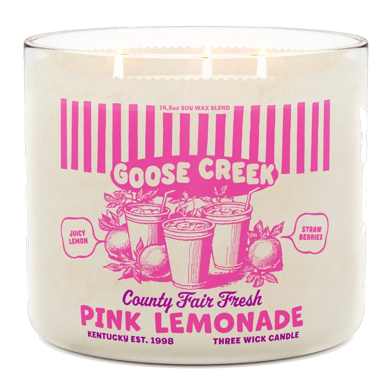 Pink Lemonade candle by Goose Creek