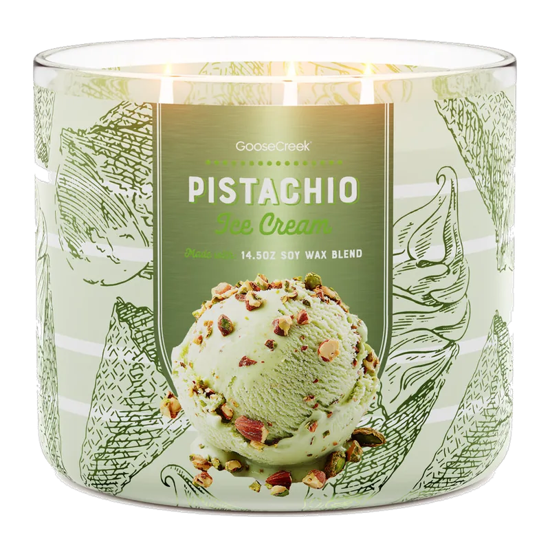 Pistachio Ice Cream candle by Goose Creek