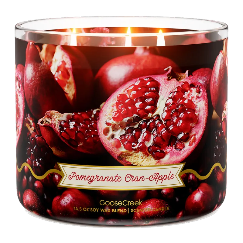 Pomegranate Cran-Apple candle by Goose Creek