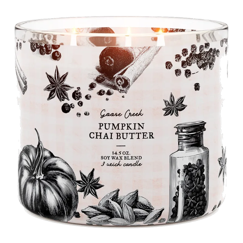 Pumpkin Chai Butter candle by Goose Creek