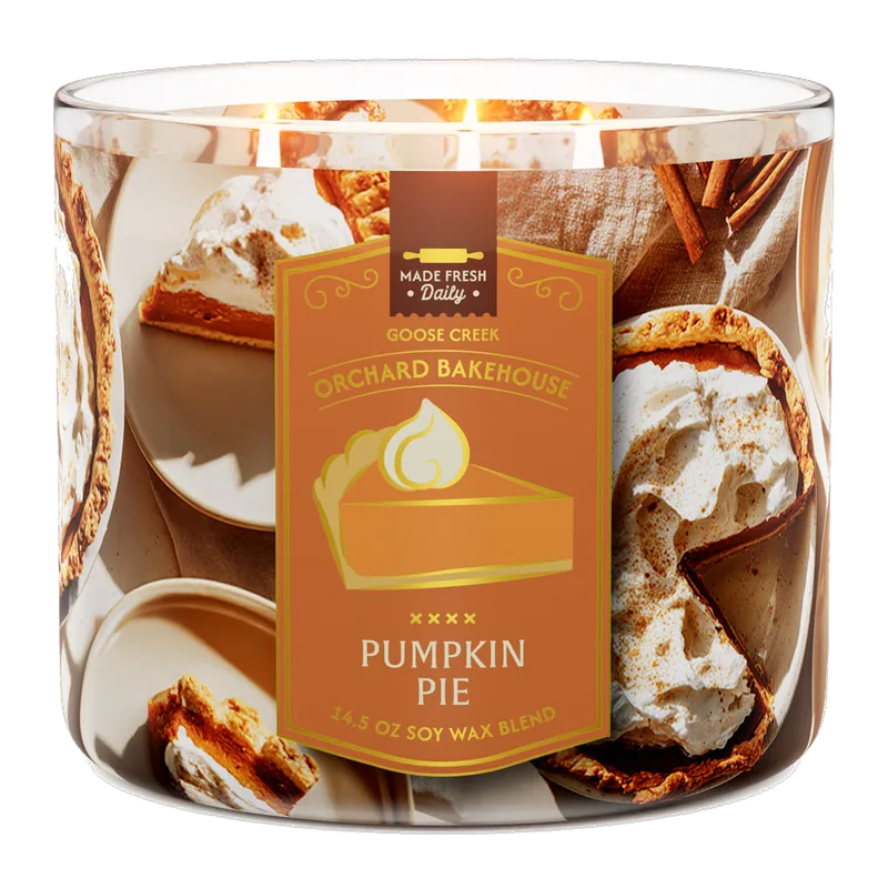 Pumpkin Pie candle by Goose Creek