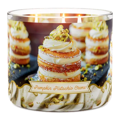 Pumpkin Pistachio Creme candle by Goose Creek