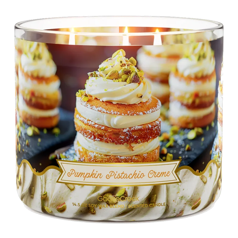 Pumpkin Pistachio Creme candle by Goose Creek