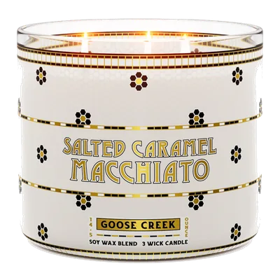 Salted Caramel Macchiato candle by Goose Creek