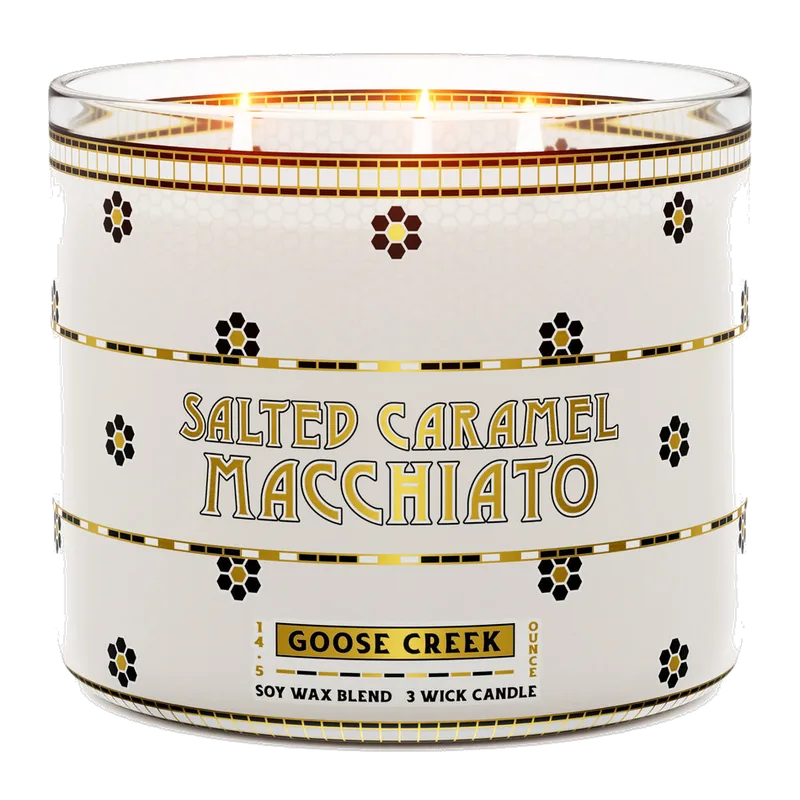 Salted Caramel Macchiato candle by Goose Creek