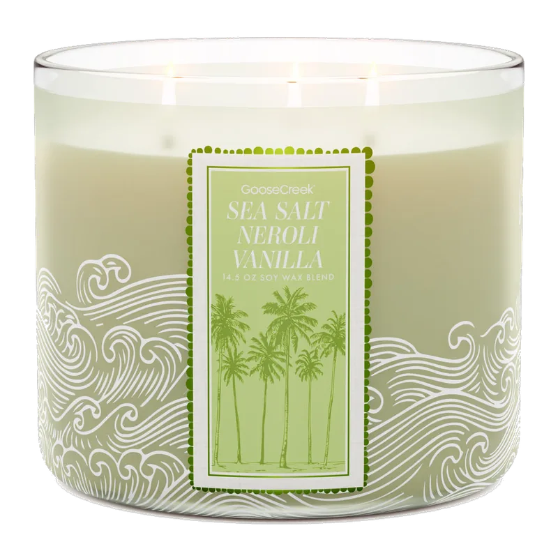 Sea Salt Neroli & Vanilla candle by Goose Creek