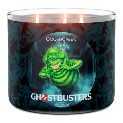 Slimer candle by Goose Creek