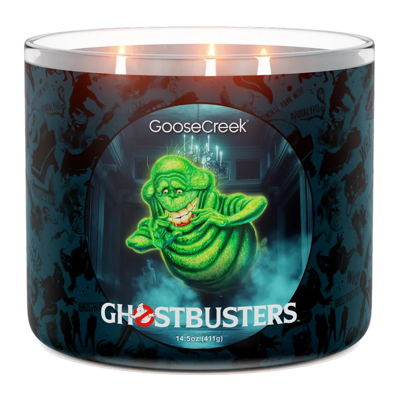 Slimer candle by Goose Creek