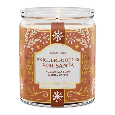 Snickerdoodles for Santa candle by Goose Creek