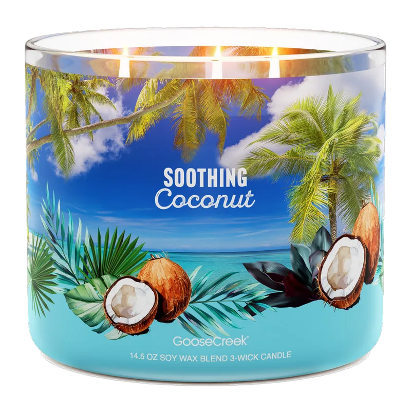 Soothing Coconut candle by Goose Creek