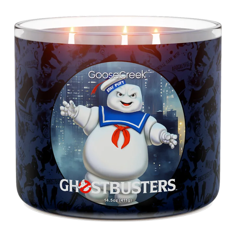 Stay Puft candle by Goose Creek