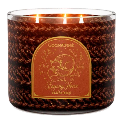 Staying Home candle by Goose Creek