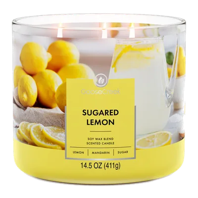 Sugared Lemon candle by Goose Creek